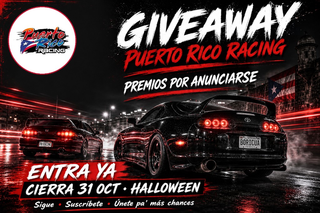 Sorteo Puerto Rico Racing