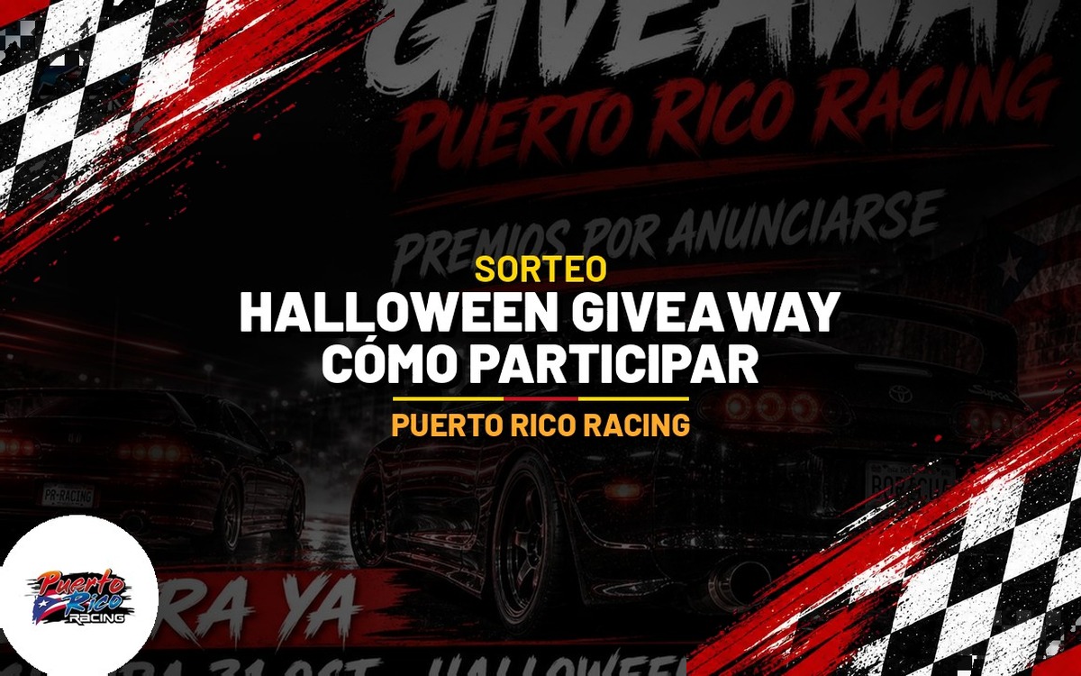 Halloween Giveaway Puerto Rico Racing: cómo participar