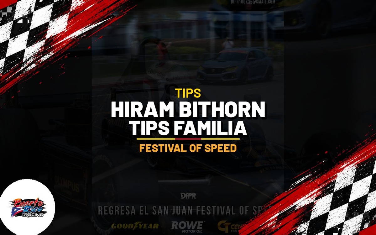 Hiram Bithorn / Festival of Speed: tips de estacionamiento y familia