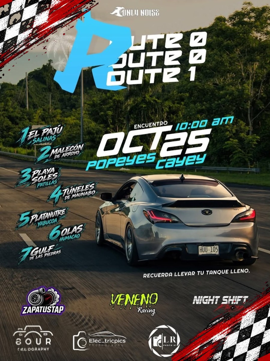 Route 001: domingo 25 de octubre en Popeyes, Cayey