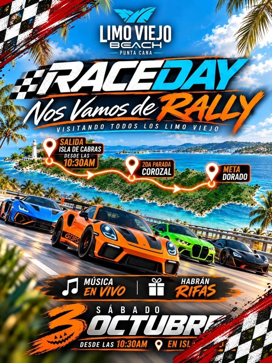 Nos Vamos de Rally: sábado 3 de octubre desde Isla de Cabras, Toa Baja