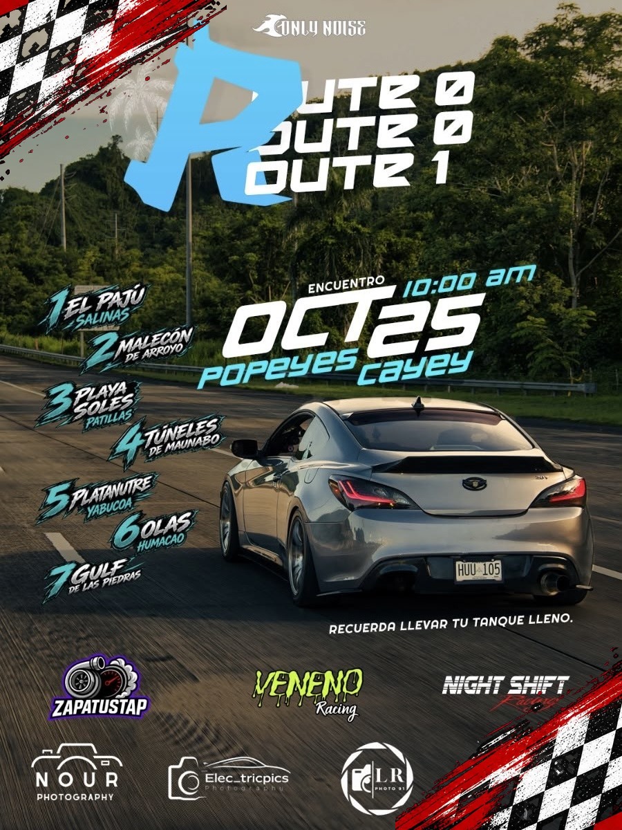 Route 001: domingo 25 de octubre en Popeyes, Cayey