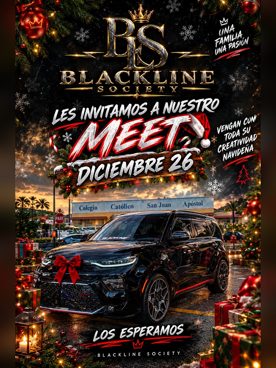 Meet Navideño Blackline Society: sábado 26 de diciembre en Marshalls de Carolina