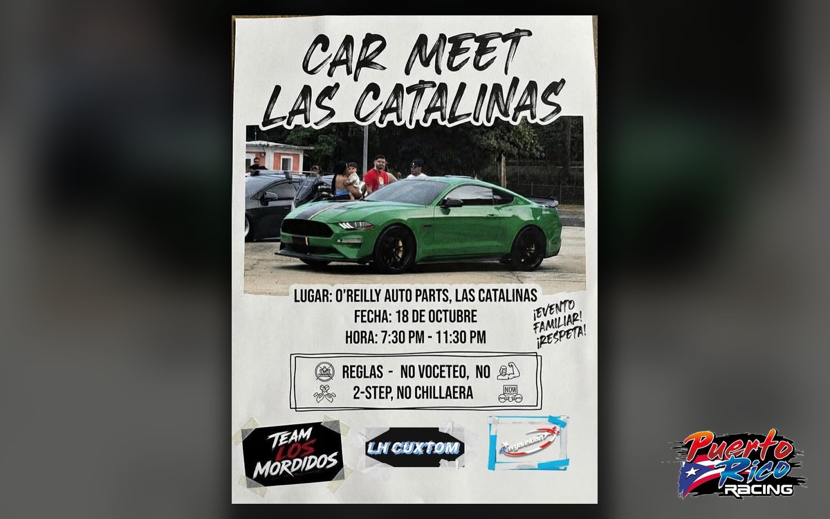 Car meet en Caguas: Car Meet Las Catalinas, domingo 18 de octubre — Puerto Rico Racing